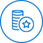 Earn points icon